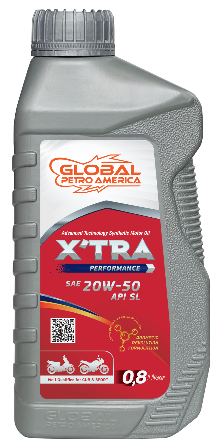 Botol GPA XTRA Performance 20W-50 API SL